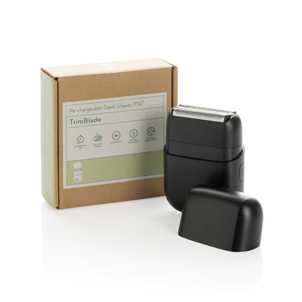 TrimBlade herlaadbare Travel Shaver IPX7