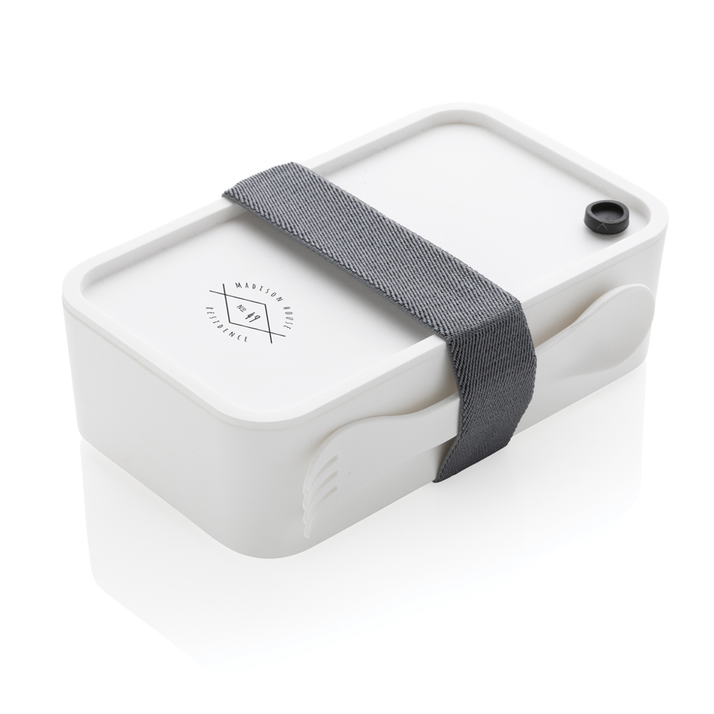 PP lunchbox met spork