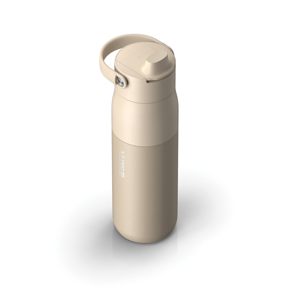 BRITA LARQ Essential waterfles 1000 ML - beige (± PMS beige)