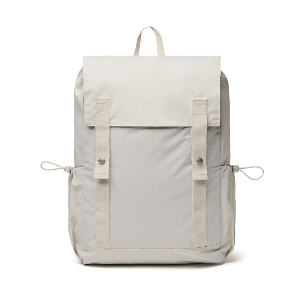 KENTO URBAN RCS recycled nylon Everyday Backpack - beige (± PMS 2330C)