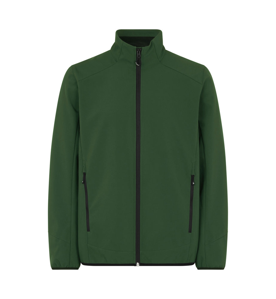 CORE softshell jas - Fles groen (C-590)