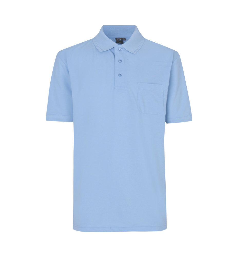 Poloshirt klassiek - Lichtblauw (C-700)