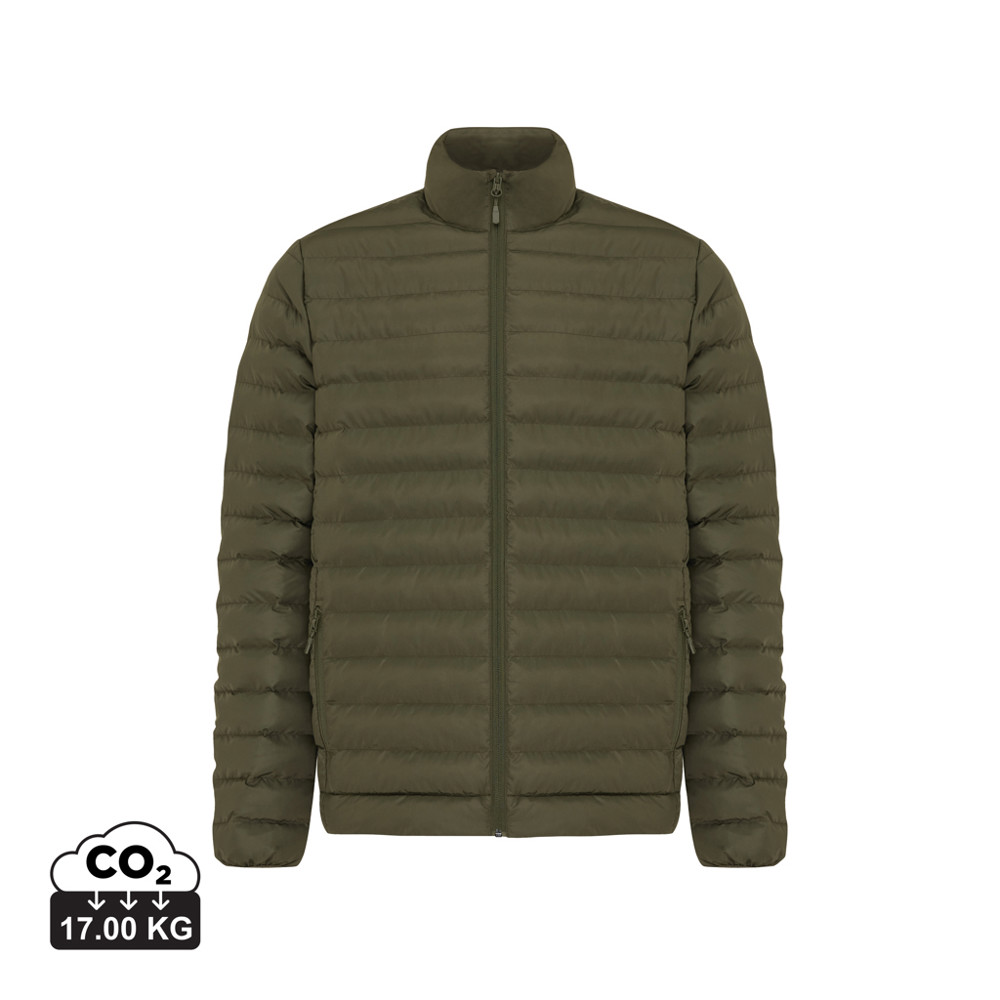 IQONIQ Maiko heren gerecycled polyester jas met voering