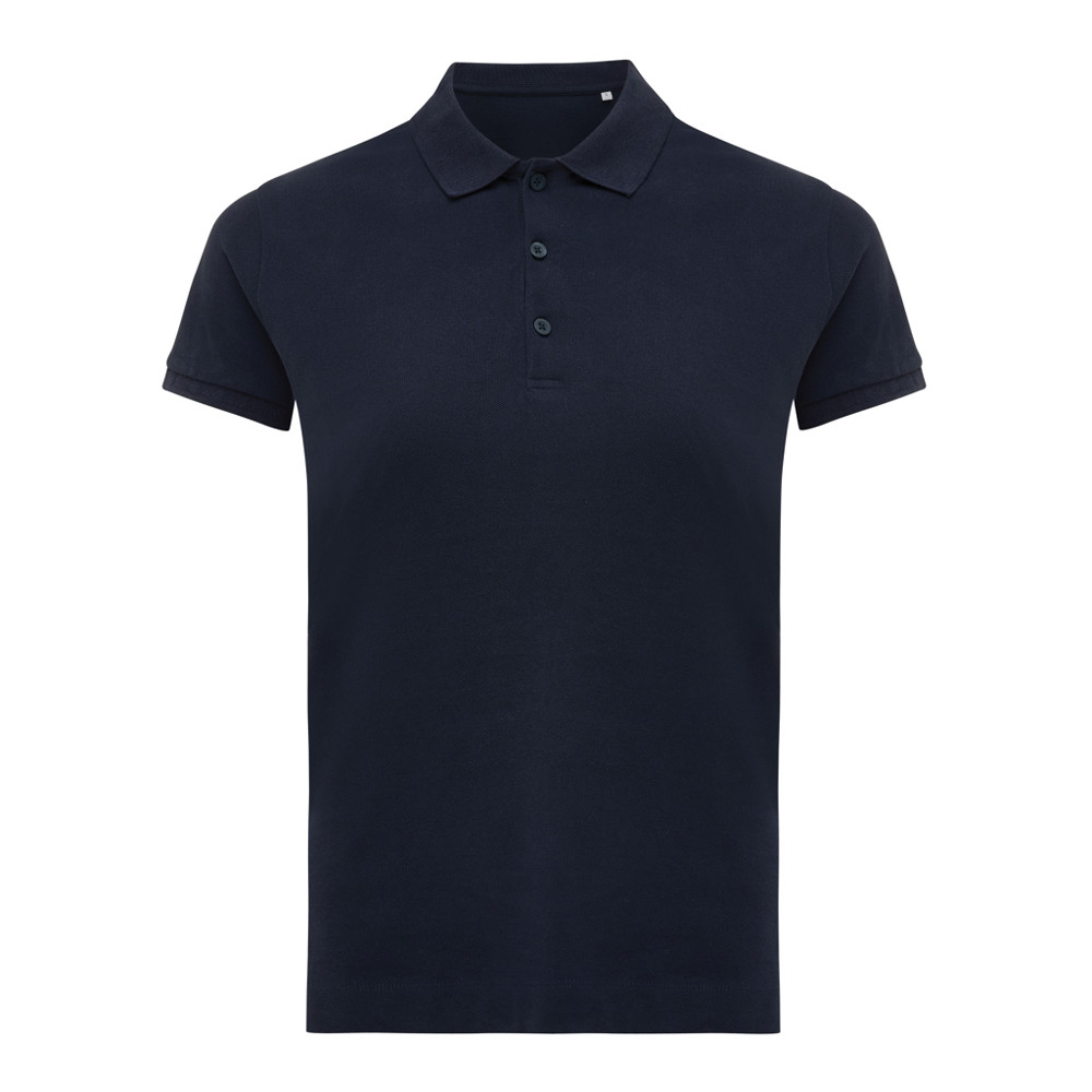 IQONIQ Yosemite dames recycled katoen pique polo - donkerblauw (± PMS 19-3923TCX)