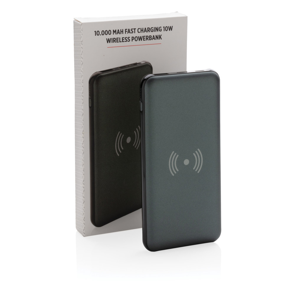 10.000 mAh powerbank met 10W draadloos snelladen met PD
