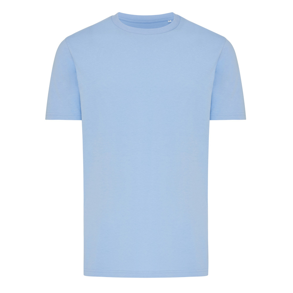 IQONIQ Brett gerecycled katoen t-shirt - sky blue (± PMS 15-3930 TCX)