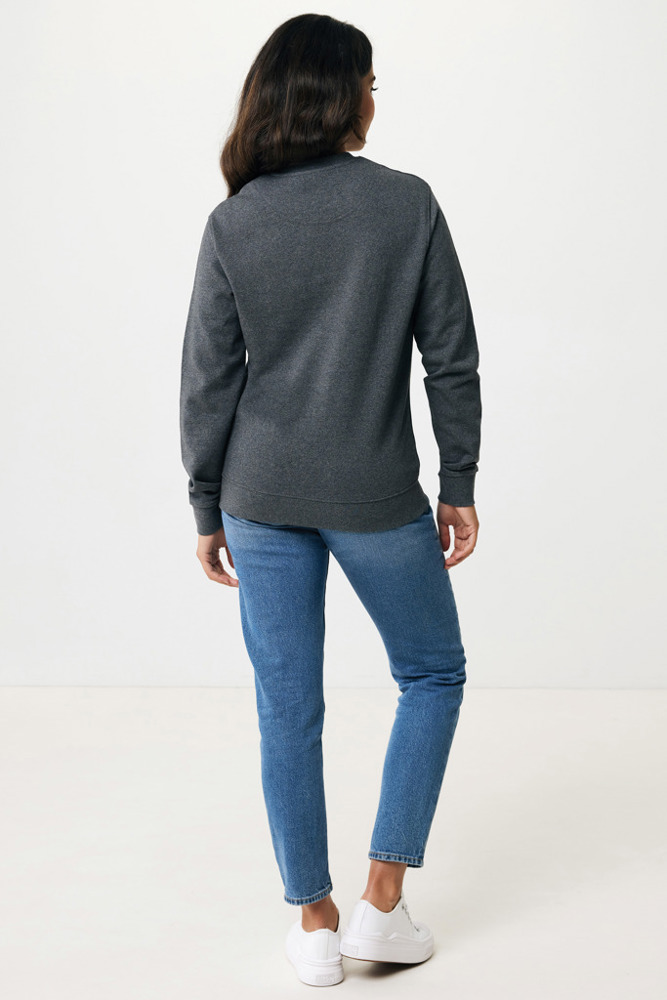 IQONIQ Denali gerecycled katoen sweater ongeverfd