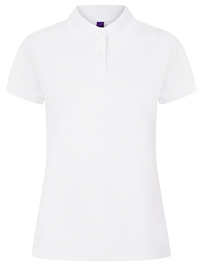 Henbury - Ladies´ Coolplus® Wicking Polo Shirt - White