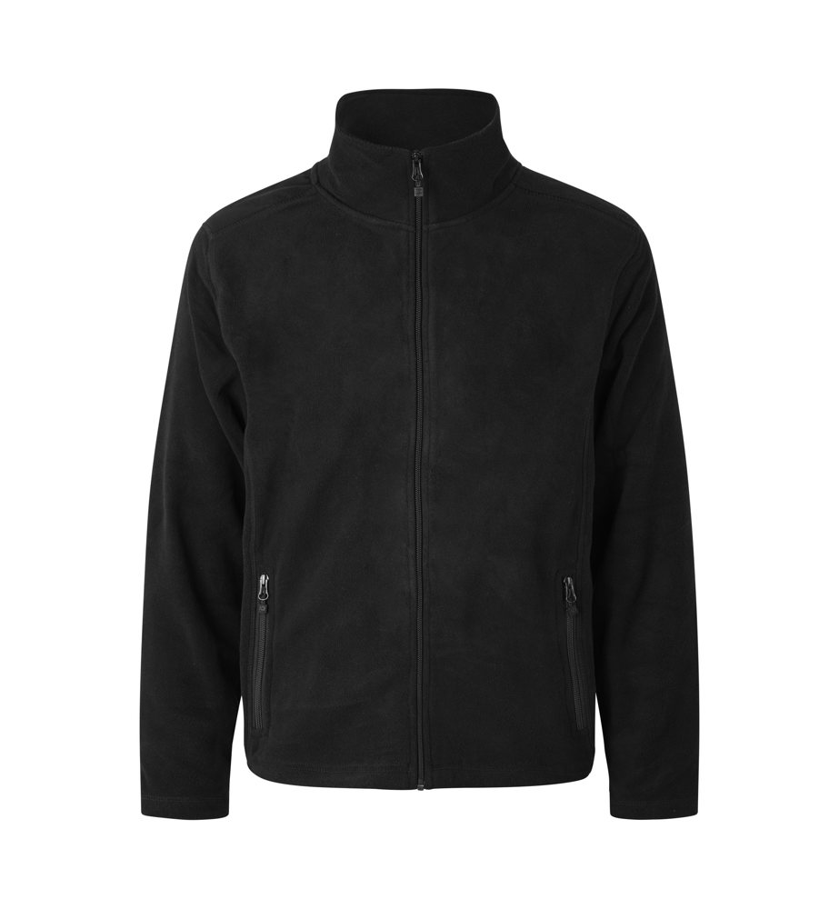 Cardigan | microfleece - Zwart (C-900)
