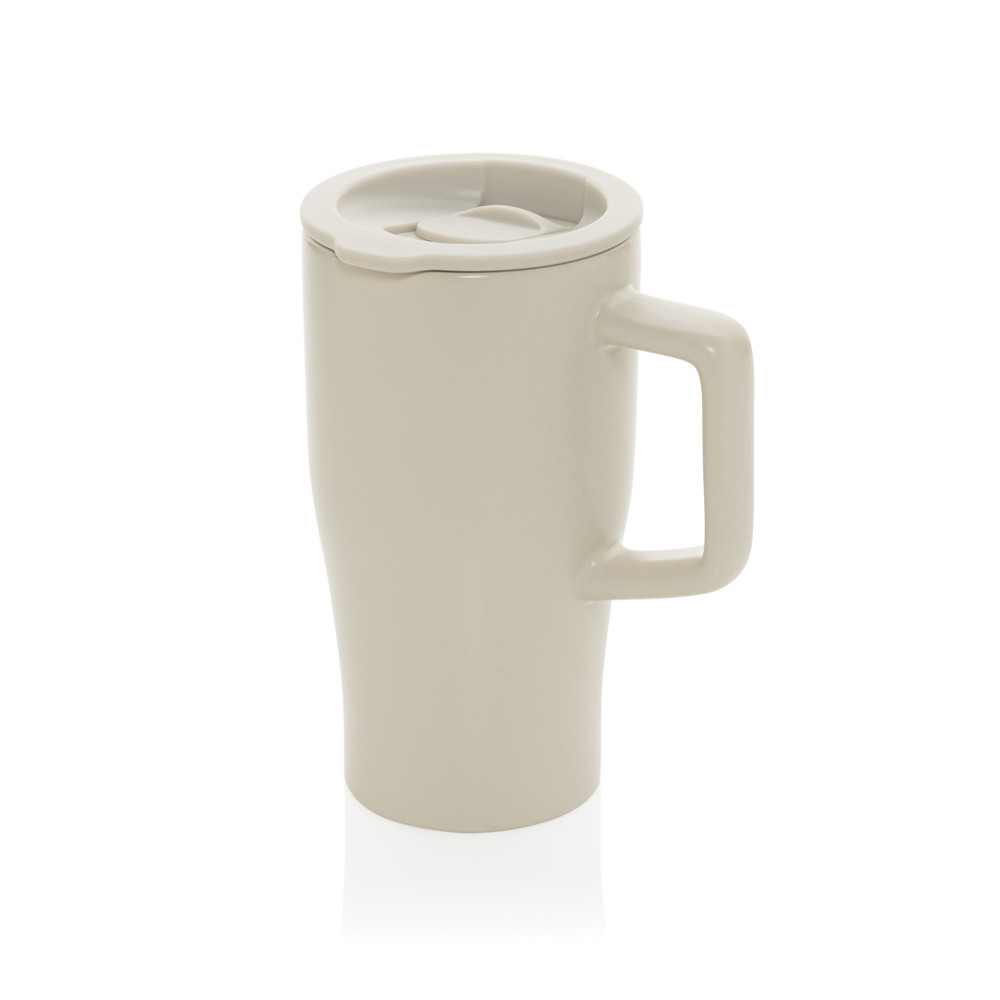 Ceramic Luxe Quencher 490ml - warm brown (± PMS warm beige)