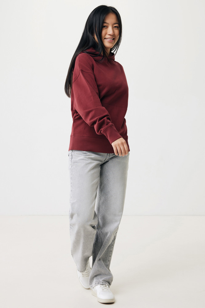 IQONIQ Yoho gerecycled katoen relaxed hoodie