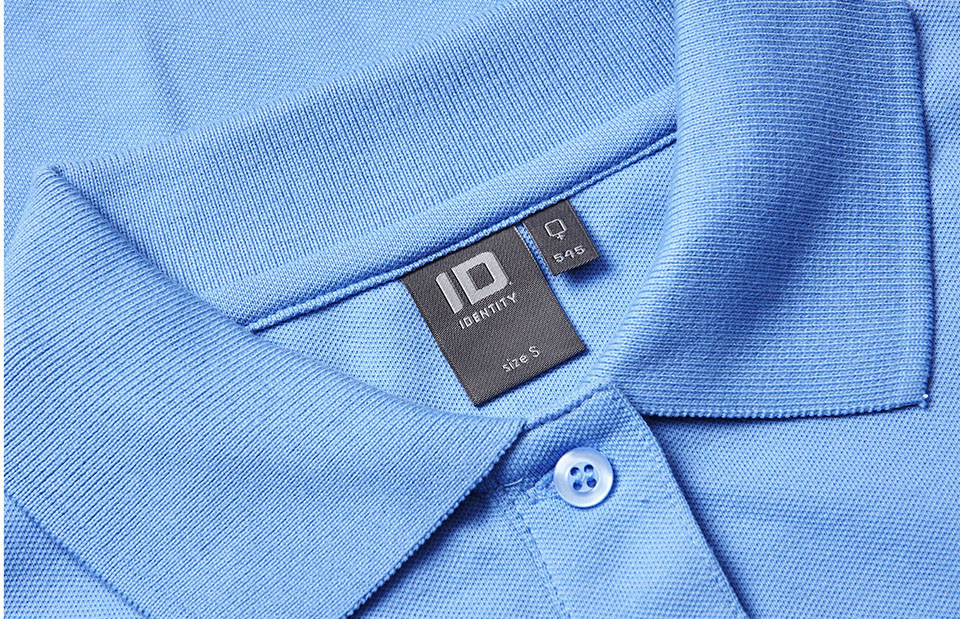 Poloshirt met lange mouw | stretch | dames