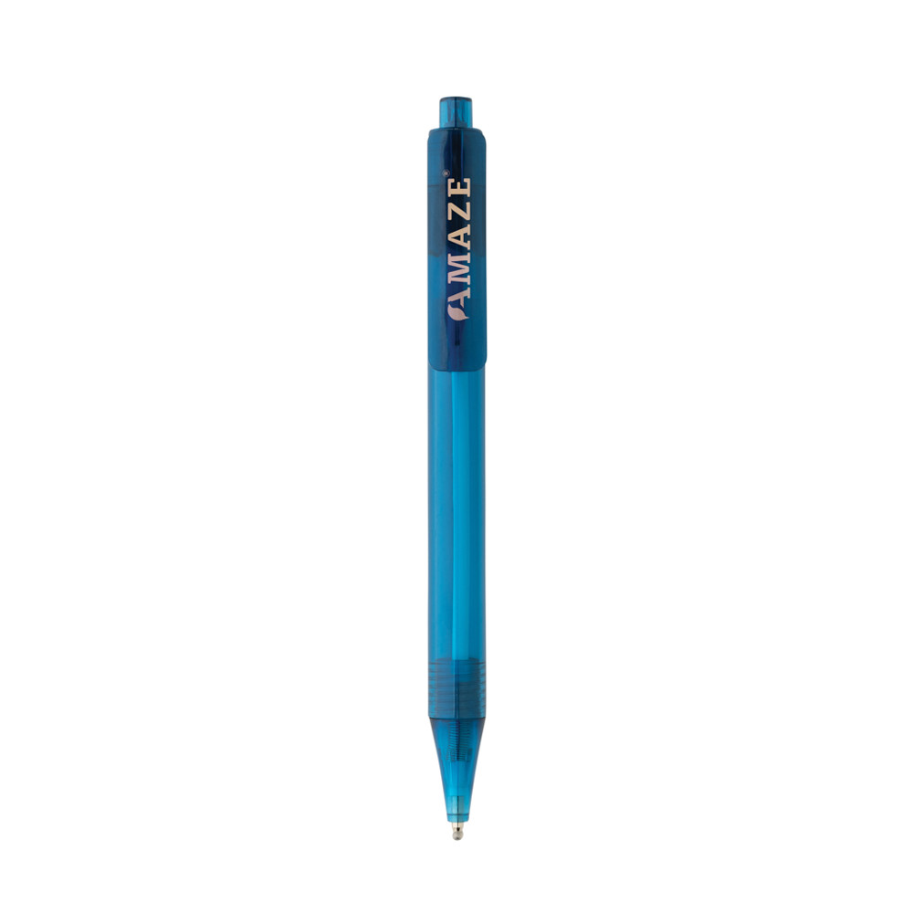 GRS RPET X8 transparante pen