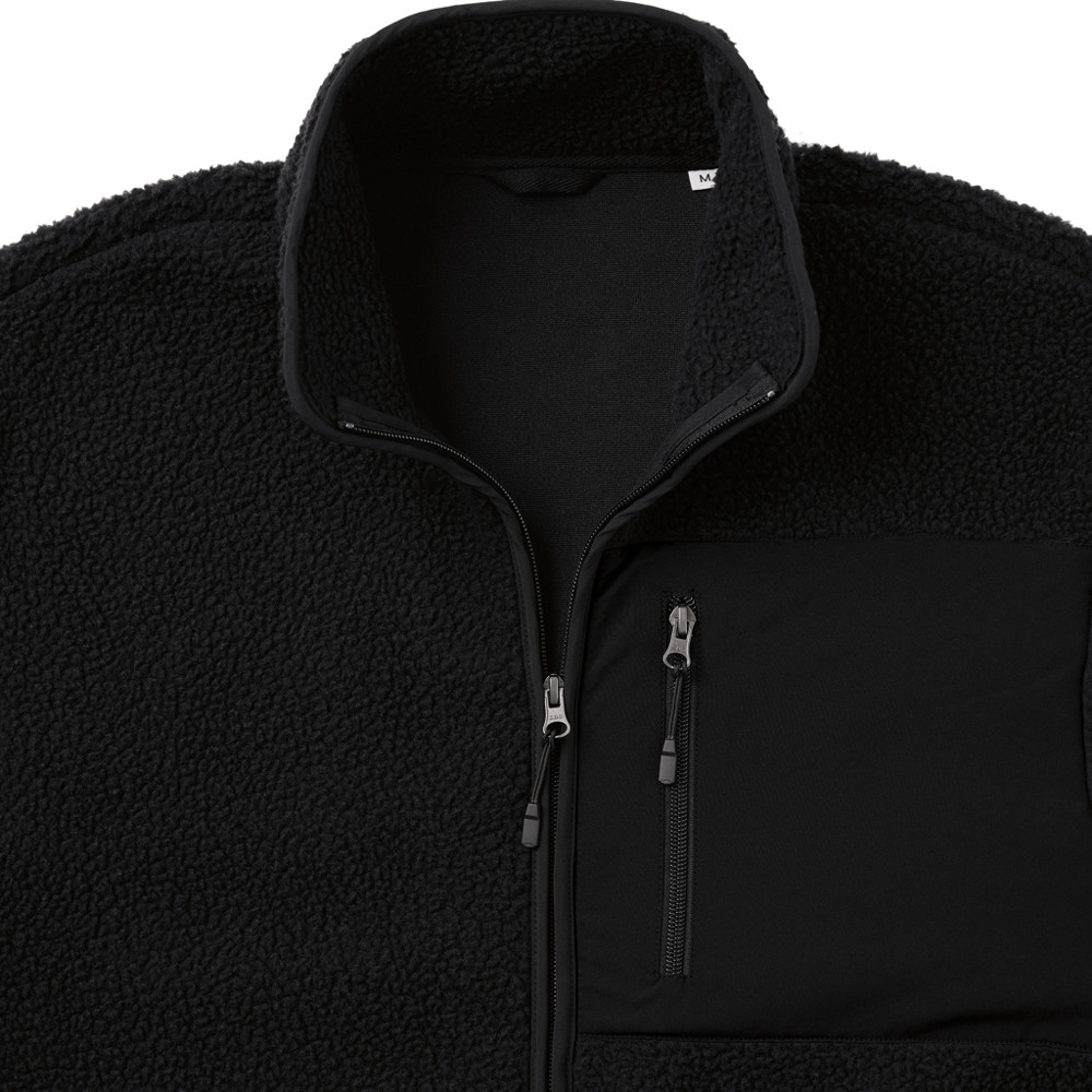 IQONIQ Diran gerecycled polyester pile-fleece jas