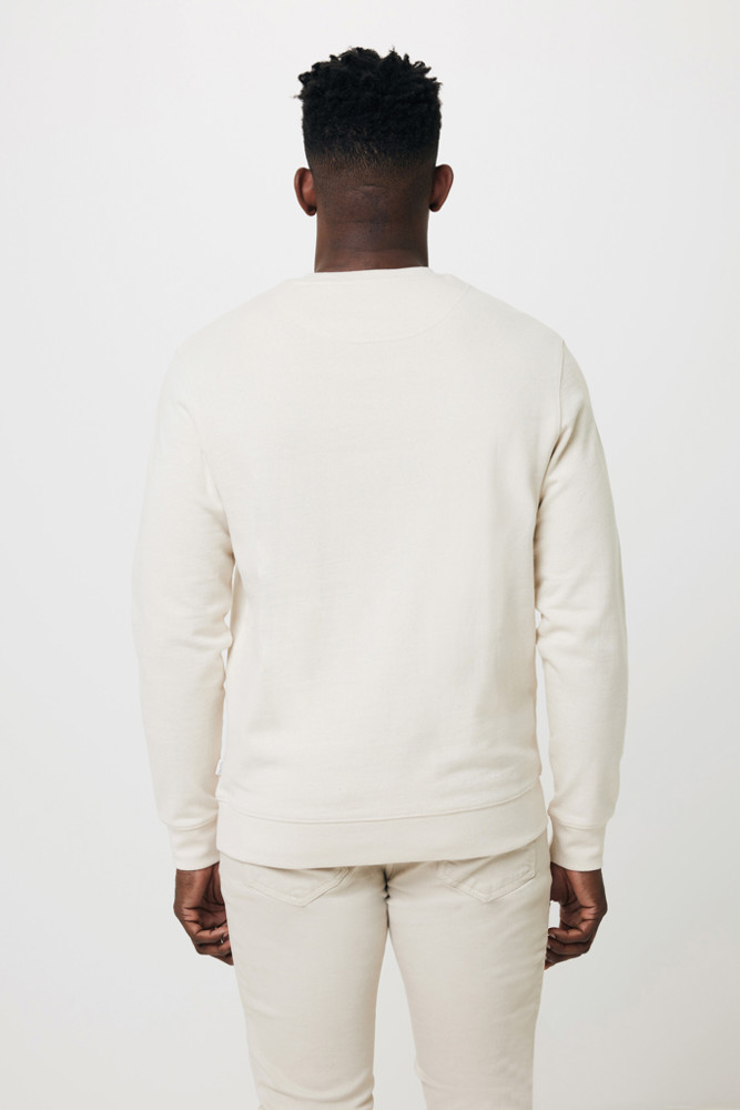 IQONIQ Denali gerecycled katoen sweater ongeverfd
