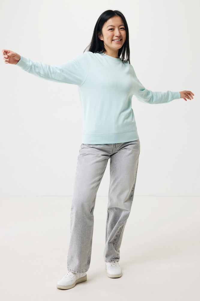 IQONIQ Etosha lichtgewicht gerecycled katoen sweater