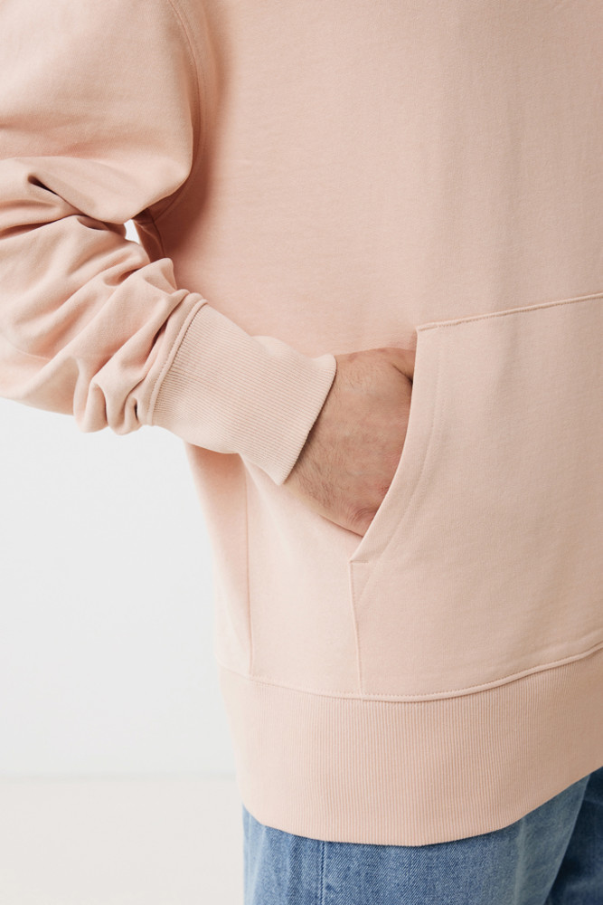 IQONIQ Yoho gerecycled katoen relaxed hoodie