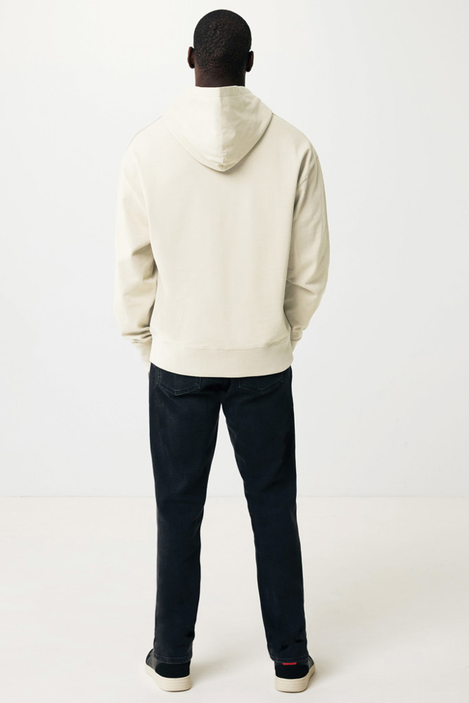 IQONIQ Yoho gerecycled katoen relaxed hoodie