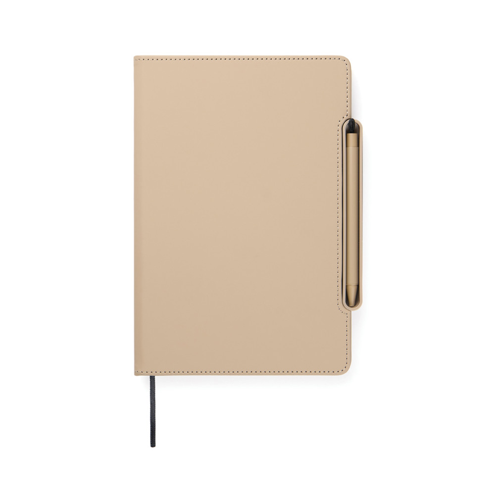 VINGA Baltimore RCS 4-in-1 Hervulbaar Notitieboek - greige (± PMS 16-0906 TPG)