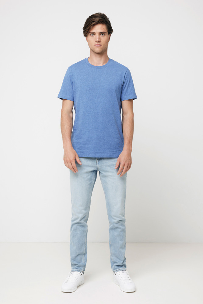 IQONIQ Manuel gerecycled katoen t-shirt ongeverfd