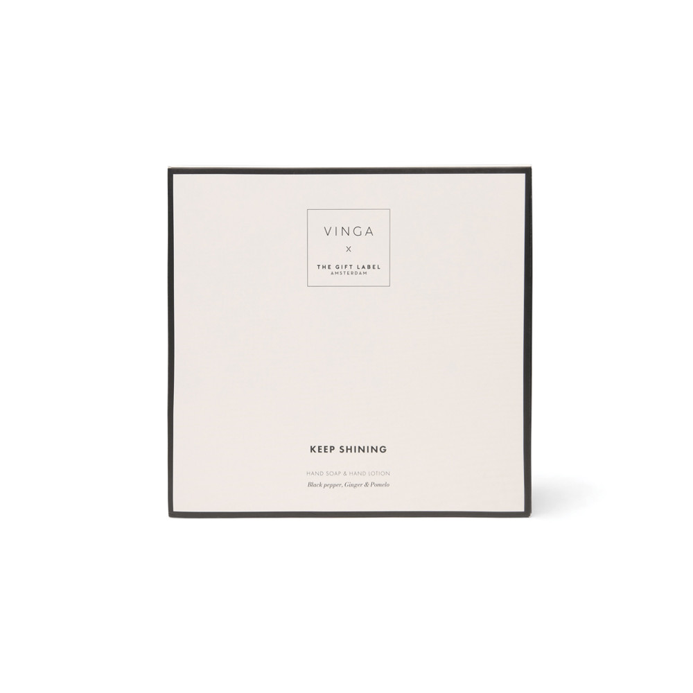 VINGA x TGL giftset voor handverzorging