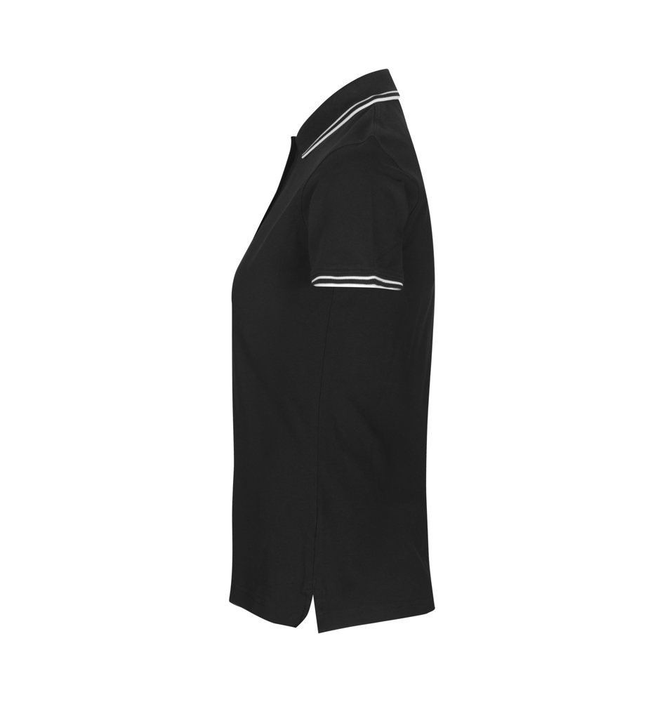Contrast poloshirt | stretch | dames