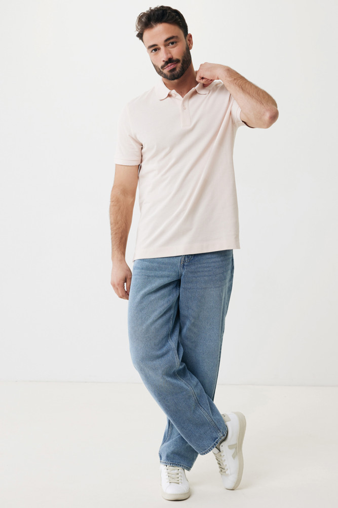 IQONIQ Yosemite gerecycled katoen pique polo