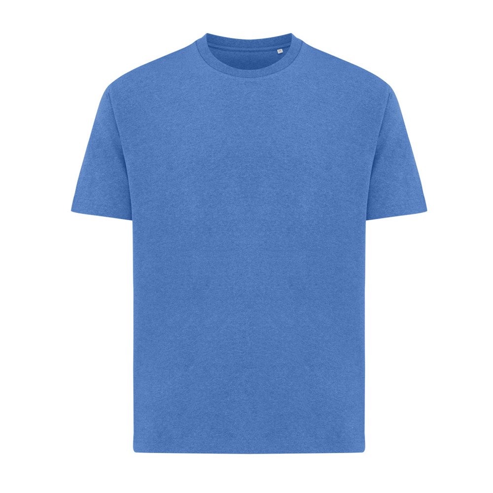 IQONIQ Teide gerecycled katoen t-shirt - heather blue (± PMS heather blue)