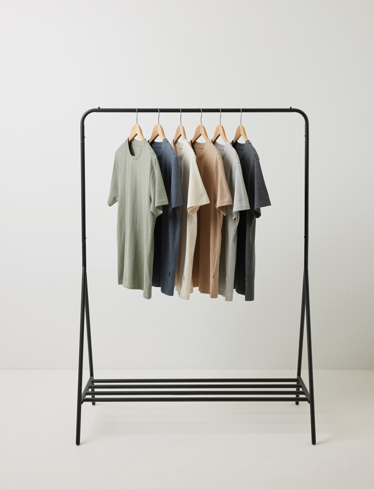 IQONIQ Manuel gerecycled katoen t-shirt ongeverfd