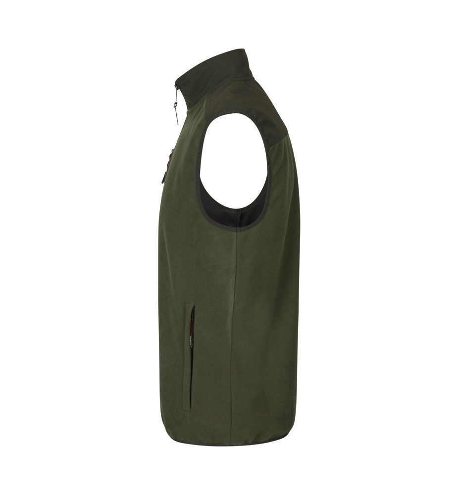 Bonded fleece vest