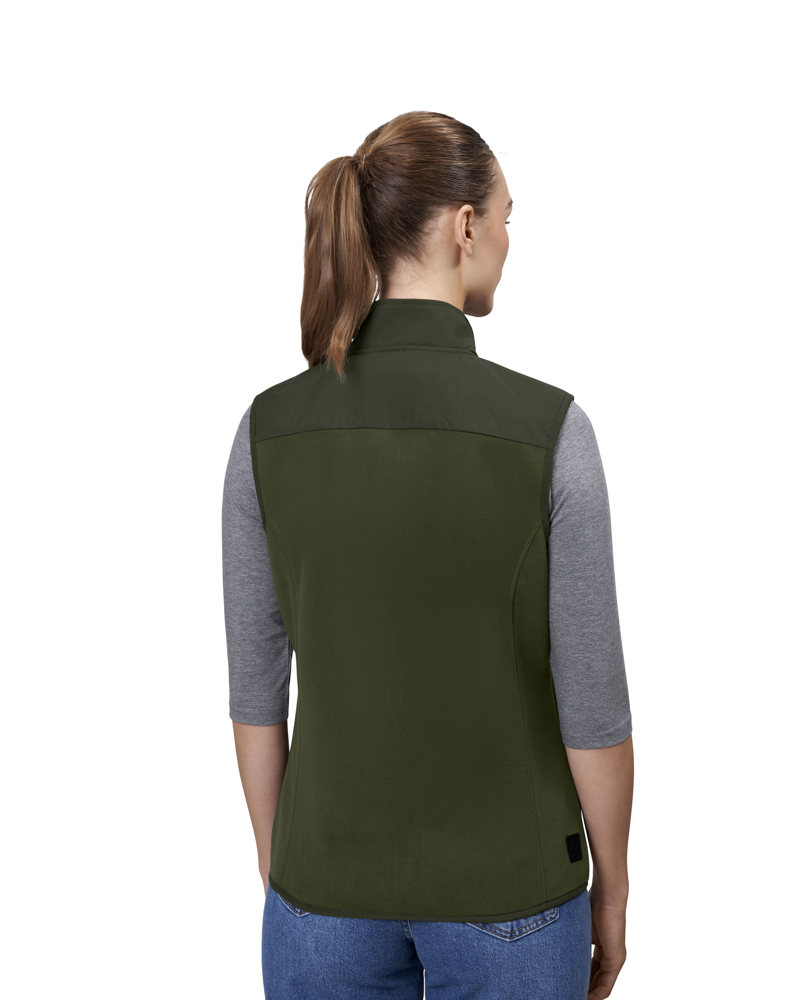 Bonded fleece vest | dames