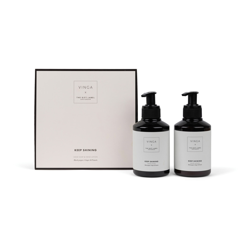 VINGA x TGL giftset voor handverzorging