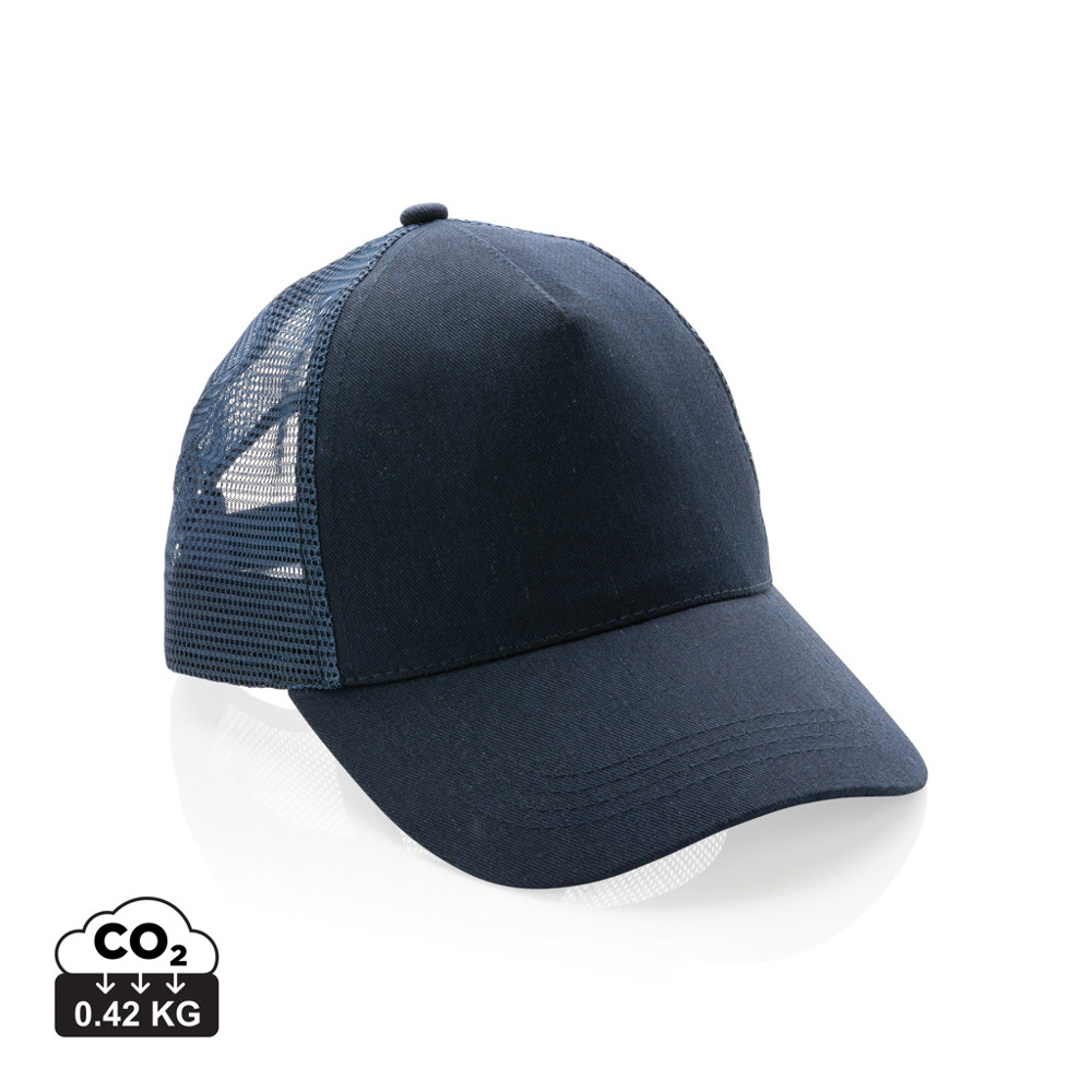Impact AWARE™ 5 panel recycled katoenen truckercap
