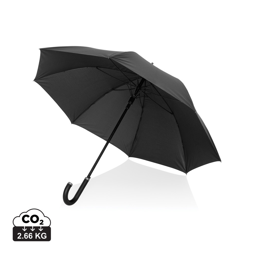Swiss Peak Vero Aware™ RPET 25” umbrella met luxe handvat